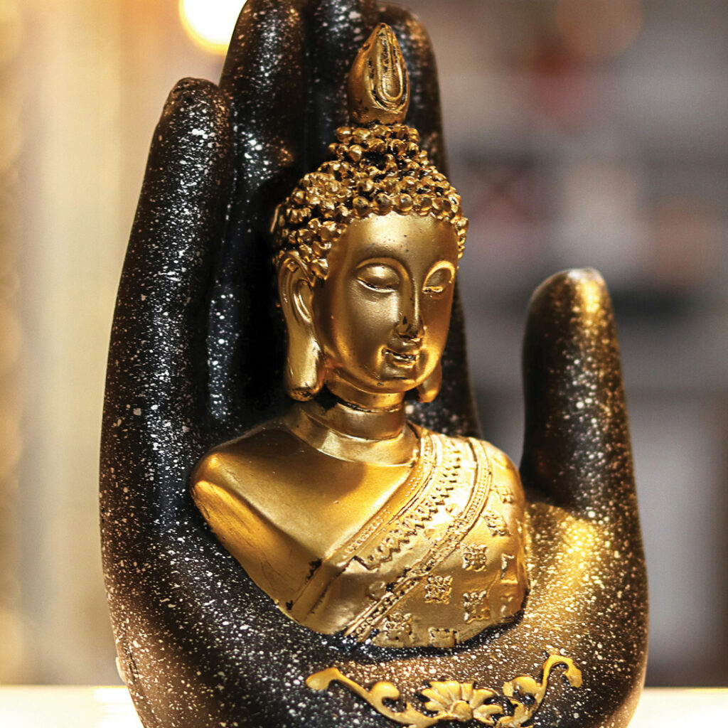 buddha a kézben